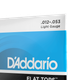 Струны для акустической гитары DʼADDARIO EFT16 Flat Tops Phosphor Bronze Light (12-53) - изображение 4