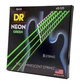 Струны для бас-гитары DR Strings Neon Green Bass - Medium - 5 String (45-125) - изображение 2