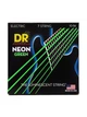 Струны для электрогитары DR Strings Neon Geen Electric - Medium 7-String (10-56) - изображение 1