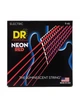 Струни для електрогітари DR Strings Neon Red Electric - Light Heavy (9-46) - зображення 1