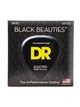 Струни для бас-гітари DR Strings Black Beauties Bass - Medium (45-105) - зображення 1