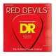 Струны для акустической гитары DR Strings Red DEVILS Acoustic - Custom Light (11-50) - изображение 1