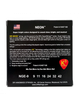 Струны для электрогитары DR Strings Neon Geen Electric - Light (9-42) - изображение 3