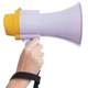 Рупор Megaphone HW-8C (сірий із жовтим) - зображення 3