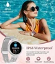Женские смарт-часы Bluetooth звонки, давление SpO2 и отслеживание сна, сердечный ритм, фитнес-трекер для айфон андроид - изображение 8