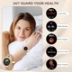 Смарт часы для женщин Smart Watch с звонками умный фитнес трекер для спорта с мониторингом здоровья водонепроницаемый - изображение 3