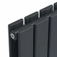 Вертикальный радиатор Largo Double 456х1800-6, anticor, антрацит (02-944063-4518) - изображение 4