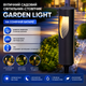 Вуличний садовий світильник-стовпчик Garden Light на сонячній батареї - зображення 2