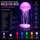 Настольная лампа-ночник в виде медузы с RGB-подсветкой - изображение 6