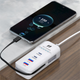 Сетевое зарядное устройство-хаб 66W, 2 USB + 2 Type-C, EU вилка - изображение 2