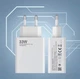 Зарядное устройство 33W быстрое зарядки для для Xiaomi, Poco, Redmi USB/Type-C Белый - изображение 6