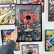 Уникальная картина в рамке «Очень странные дела» с объемной 3D-фигуркой Демогоргона - изображение 1