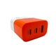 Сетевое зарядное устройство WUW-C215 65W Charger 2 USB C + USB A white black - изображение 4