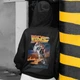 Худі флісовий Back To The Future (Poster) XS чорний - изображение 2