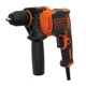 Дрель ударная Black+Decker 550 Вт патрон 13 мм с кейсом BEH550K-QS - изображение 2