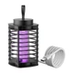Электрическая ловушка от насекомых Mosquito Control Lamp, лампа от комаров, мошек, мух, низкий уровень шума, безопасна для детей и животных,черная - изображение 6