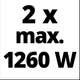 Аккумулятор для инструмента Einhell X-Change 18 В Li-Ion 5.2 Ач PXC 2 шт (4511526) - изображение 8