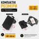 Металеве кріплення для екшн-камери на тактичний шолом FAST/MICH подвійна фіксація чорне для GoPro DJI Insta360 - зображення 5