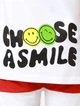 Детская летняя майка "SmileyWorld" H&M 134-140 см Белая - изображение 5