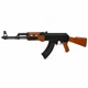Автомат іграшковий AK-47 з ліхтариком і лазерним прицілом на кульках 6 мм 88 см - зображення 3