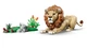 Конструктор LEGO Creator Дикие животные: Величественный лев (31386) - изображение 10