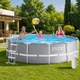 Каркасный бассейн Intex 26716 Prism Frame Pool 366 x 99см с фильтром и лестницей Круглый летний для всей семьи - изображение 6