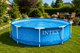 Семейный каркасный бассейн Intex 28206, 305×76 см с морским принтом для летнего отдыха - изображение 3