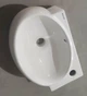 Раковина подвесная Mixxus Premium DIVERSE-1201-L 400х215х140mm с отверстием под смеситель и переливом MP6507 - изображение 9