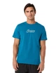 Футболка бавовняна чоловіча ASICS Logo Graphic Tee 2031F334-400 Dark Teal M - изображение 1