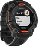 Смарт-годинник Garmin Instinct 3 50mm Solar Black with Charcoal Band (010-02935-00/40) - зображення 2