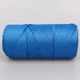 Пряжа Hobby Trend Macrame XL, Електрик №240, поліефірний шнур для макраме 3 мм, 250 г/130 м, для в'язання сумок, кошиків та декору - зображення 3