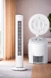 Вентилятор колонний підлоговий DOMOTEC MS-1627 45 Вт Білий - зображення 2