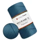 Пряжа Hobby Trend Macrame XL, «Морська хвиля» №238, поліефірний шнур для макраме 3 мм, 250 г/130 м, для в'язання сумок, кошиків та декору - зображення 1