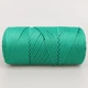 Пряжа Hobby Trend Macrame XL, яскраво-зелений №175, поліефірний шнур для макраме 3 мм, 250 г/130 м, для в'язання сумок, кошиків та декору - зображення 3