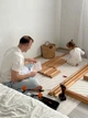 Дитяче дерев'яне ліжко Монтессорі BUSY WOOD Модель 10 на ніжках 140х70 см Натуральне дерево - зображення 5