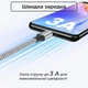 Кабель USB Micro USB 3 метри юсб шнур для зарядки телефону смартфона планшета Android швидка зарядка 3 А 15 Вт, передача даних 480 Мбіт/с синхронізація з ноутбуком та ПК нейлон алюміній мідний сердечник міцна оплетка, Univerza Сірий 10_2_3m_1В - зображення 2