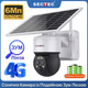 Уличная 4G автономная камера Sectec ST-557-6M-12X-4G-EU зум с сим-картой и солнечной панелью - изображение 2