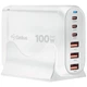 Сетевое зарядное устройство для Gelius Force GaN GP-HC063 3USB / 3Type-C 100W, White - изображение 1