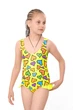 Дитячий купальник для дівчинки з принтом NoBrand 104 Жовтий (p-20468-244408) - изображение 1