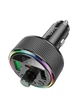 FM-трансмітер модулятор Hoco E82 Guerrero (PD30W+QC3.0 LED) до машини - изображение 2