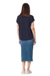 Футболка GERRY WEBER 42 Синій 61715/367 - зображення 4