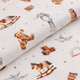 Простынь MirSon Бязь 17-0972 Little Stories 150х220 см (2200013496007) - изображение 6