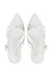 Босоніжки жіночі на підборах Meideli 8104/White/Polish/H8833-81/B 40 Білий - изображение 3