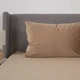 Простынь на резинке двуспальное ТЕП VELOUR 2-04756_33916 160х200 см капучино 5192565 - изображение 3
