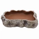 Миска для террариума Hobby Cera Dish Granite 4 22x17x4см (37803) поилка и кормушка под натуральный камень - изображение 1