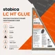 Клей для ізоляційних плит STABICA LC HT GLUE 1,2 кг (сірий) - зображення 5