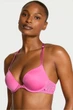 Комплект белья: бюстгальтер push-up и трусики-шортики Victoria's Secret 80C/L Розовый (151355) - изображение 5