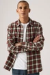 Мужская фланелевая рубашка Levi's 54(2XL) Принт клетка (148460) - изображение 2