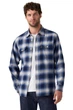 Мужская фланелевая рубашка Levi's 48(M) Синий-клетка (148465) - изображение 3