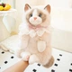 Мягкий рюкзак Кот, мяукающий плюшевый рюкзак-котик с вместительным карманом 50 см - изображение 1